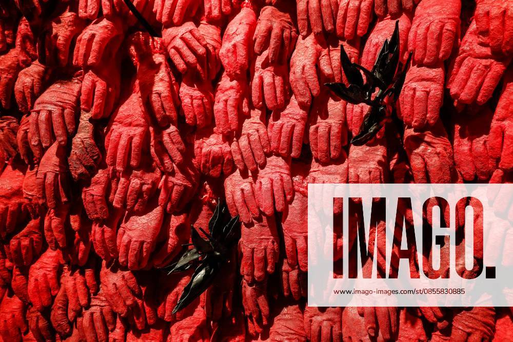 May 5, 2026, Venice. 61st International Art Exhibition of the Venice Biennale, titled In Minor Keys and curated by Koyo Kouoh. Biennale Gardens. Central Pavilion. Work by Ebony G. Patterson. Venice Italy - ZUMAa289 20260505_zia_a289_413