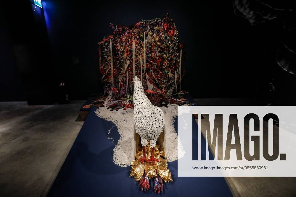 May 5, 2026, Venice. 61st International Art Exhibition of the Venice Biennale, titled In Minor Keys and curated by Koyo Kouoh. Biennale Gardens. Central Pavilion. Work by Ebony G. Patterson. Venice Italy - ZUMAa289 20260505_zia_a289_418