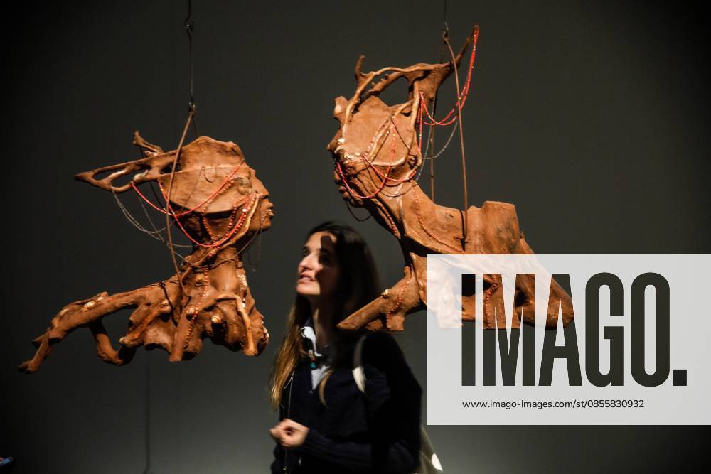 May 5, 2026, Venice. 61st International Art Exhibition of the Venice Biennale, titled In Minor Keys and curated by Koyo Kouoh. Biennale Gardens. Central Pavilion. Work by Wangechi Mutu. Venice Italy - ZUMAa289 20260505_zia_a289_419