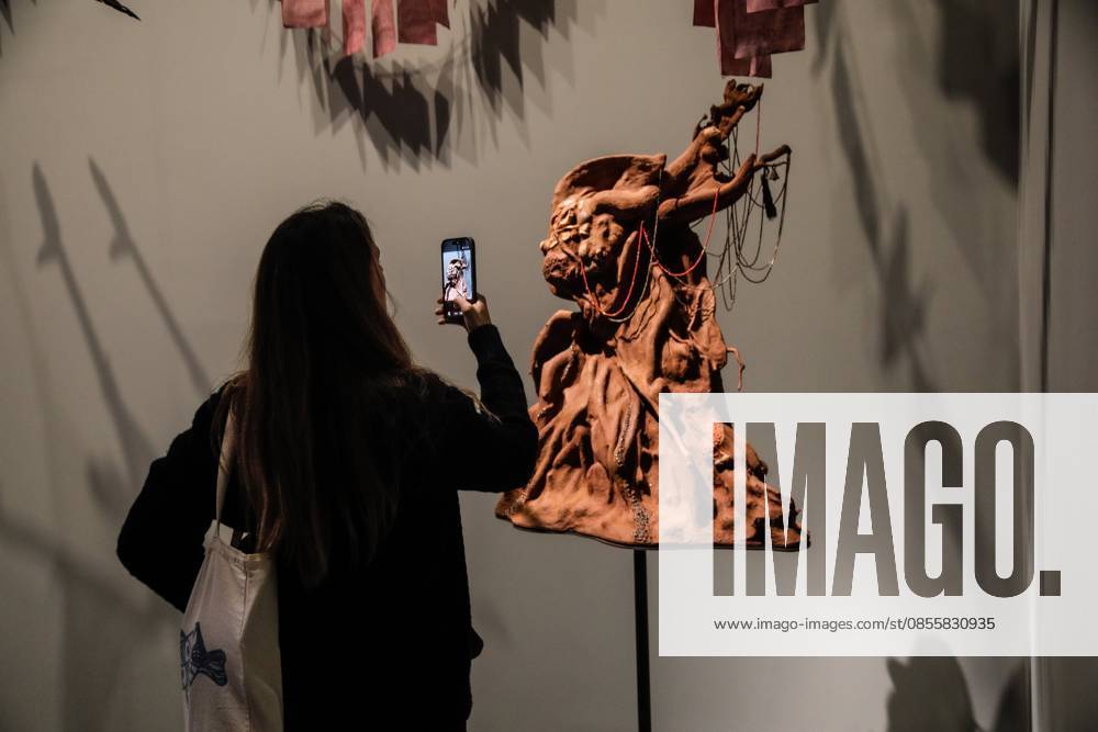 May 5, 2026, Venice. 61st International Art Exhibition of the Venice Biennale, titled In Minor Keys and curated by Koyo Kouoh. Biennale Gardens. Central Pavilion. Work by Wangechi Mutu. Venice Italy - ZUMAa289 20260505_zia_a289_420