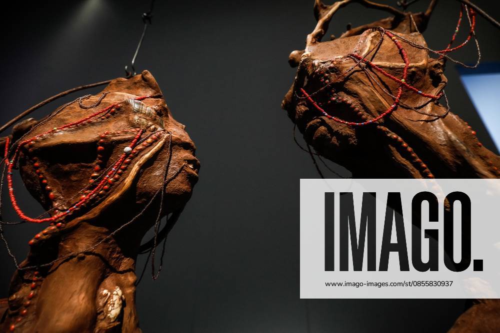 May 5, 2026, Venice. 61st International Art Exhibition of the Venice Biennale, titled In Minor Keys and curated by Koyo Kouoh. Biennale Gardens. Central Pavilion. Work by Wangechi Mutu. Venice Italy - ZUMAa289 20260505_zia_a289_421