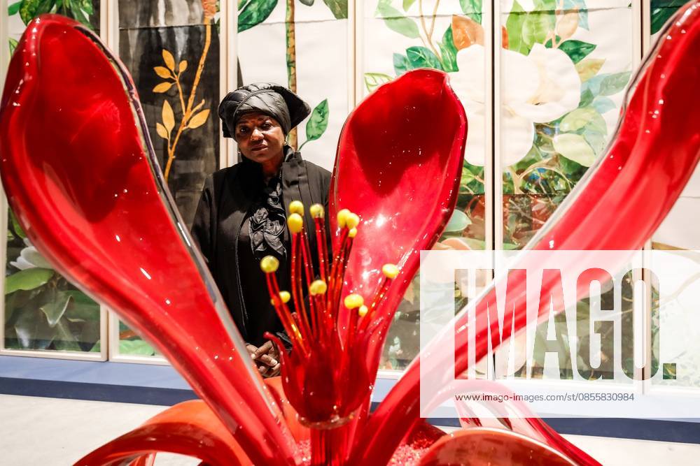 May 5, 2026, Venice. 61st International Art Exhibition of the Venice Biennale, titled In Minor Keys and curated by Koyo Kouoh. Biennale Gardens. Central Pavilion. Artist Maria Magdalena Campos-Pons Venice Italy - ZUMAa289 20260505_zia_a289_433