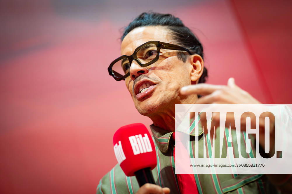 Jorge Gonzalez, presenter, choreographer and model, at the BILD Stage OMR26 Festival in Hamburg, Hamburg Hamburg Germany Fair