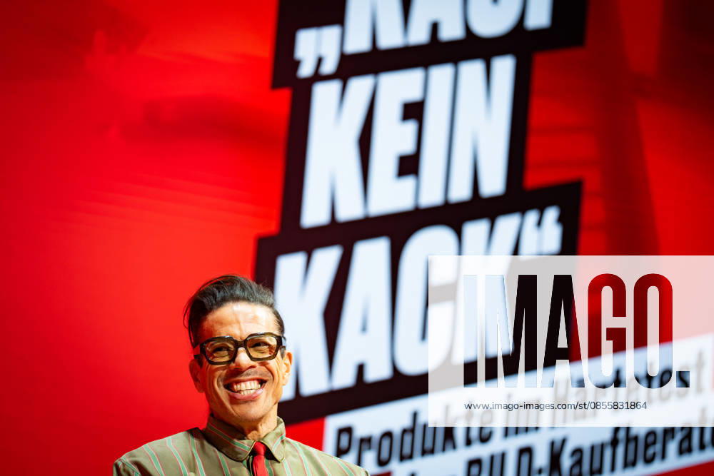 Jorge Gonzalez, presenter, choreographer and model, at the BILD Stage OMR26 Festival in Hamburg, Hamburg Hamburg Germany Fair