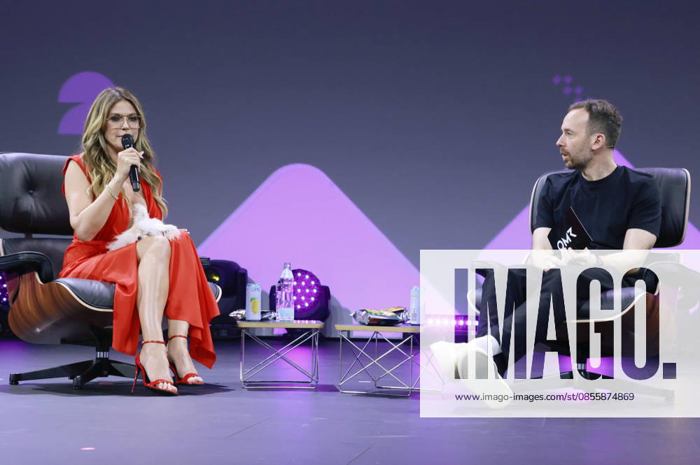 Heidi Klum and Philipp Westermeyer at the OMR Festival 2026 in the Hamburg exhibition halls, 06 05 2026 Foto:xFuturexImagex omr_6849