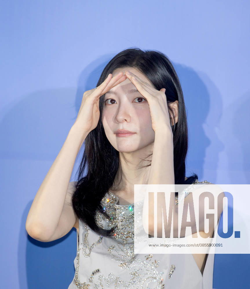 : Cast member Park Ji-Hyun at a press conference for the movie Wild Sing in Seoul, South Korea. The Korean comedy movie recreates earlier era of K-pop scene. aflo_329509914