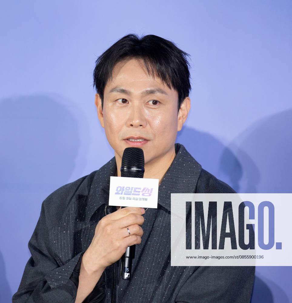 : Cast member Oh Jung-Se at a press conference for the movie Wild Sing in Seoul, South Korea. The Korean comedy movie recreates earlier era of K-pop scene. aflo_329510702