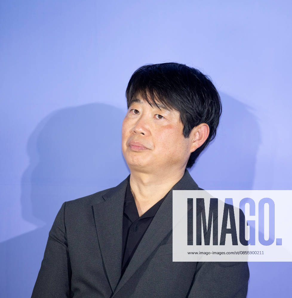 : Director Son Jae-Gon at a press conference for the movie Wild Sing in Seoul, South Korea. The Korean comedy movie recreates earlier era of K-pop scene. aflo_329511218