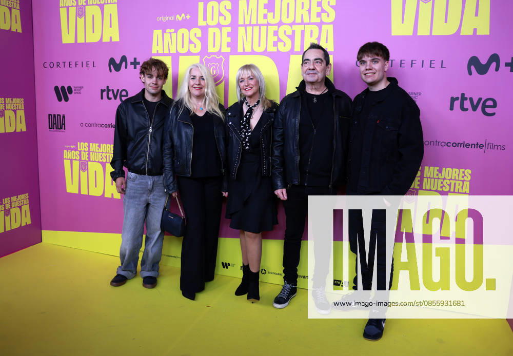Hombres G premiere their film, Los mejores anos de nuestra vida Javier Molina and his family during the premiere of the film Los mejores anos de nuestra vida , on May 7, 2026, in Madrid Spain It is an intimate and emotional portrait of Hombres G, a band that marked several generations and is still as relevant as in its beginnings Through unpublished material and a contemporary look, the documentary celebrates 40 years of friendship, music and inexhaustible energy 07 MAY 2026 Madrid Madrid Madrid Espana