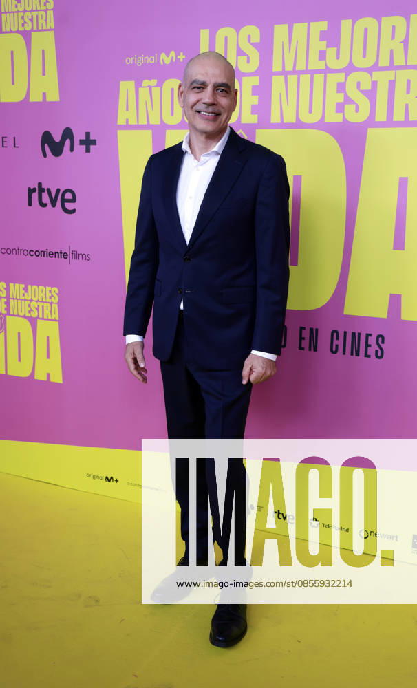 Hombres G premiere their film, Los mejores anos de nuestra vida Nacho Abad during the premiere of the film Los mejores anos de nuestra vida , on May 7, 2026, in Madrid Spain It is an intimate and emotional portrait of Hombres G, a band that marked several generations and is still as relevant as in its beginnings Through unpublished material and a contemporary look, the documentary celebrates 40 years of friendship, music and inexhaustible energy 07 MAY 2026 Madrid Madrid Madrid Spain
