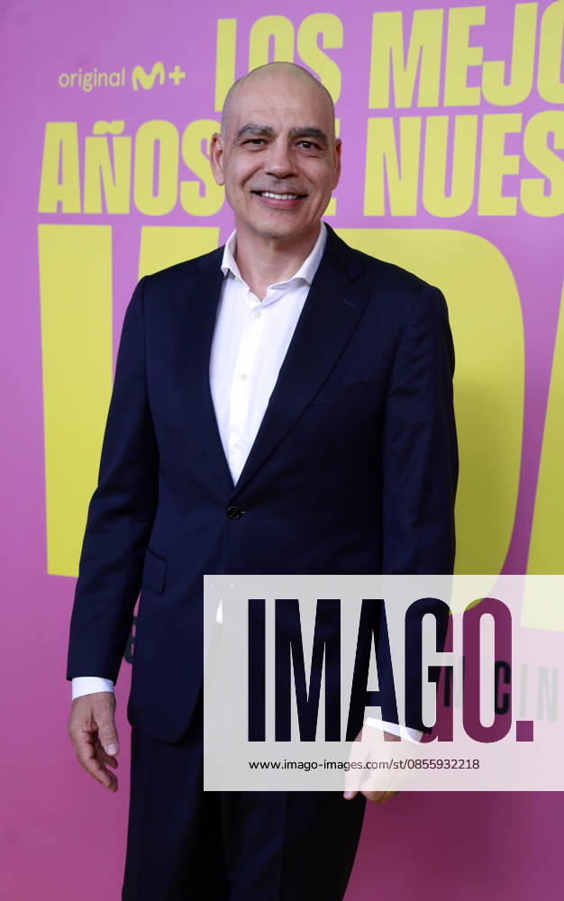 Hombres G premiere their film, Los mejores anos de nuestra vida Nacho Abad during the premiere of the film Los mejores anos de nuestra vida , on May 7, 2026, in Madrid Spain It is an intimate and emotional portrait of Hombres G, a band that marked several generations and is still as relevant as in its beginnings Through unpublished material and a contemporary look, the documentary celebrates 40 years of friendship, music and inexhaustible energy 07 MAY 2026 Madrid Madrid Madrid Spain