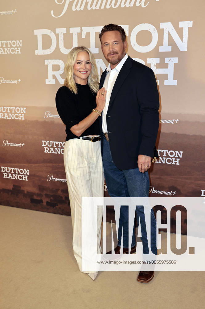Cynthia Daniel with husband Cole Hauser at the special screening of the Paramount series Dutton Ranch at the Delphi Filmpalast am Zoo Kino Berlin, 07 05 2026 Foto:xS.xGabschx xFuturexImagex dutton_6522