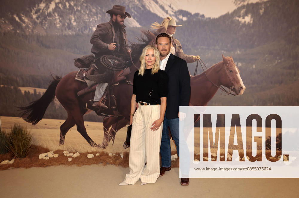 Cynthia Daniel with husband Cole Hauser at the special screening of the Paramount series Dutton Ranch at the Delphi Filmpalast am Zoo Kino Berlin, 07 05 2026 Foto:xS.xGabschx xFuturexImagex dutton_6530