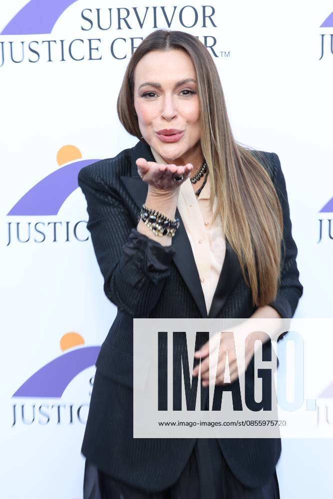 Alyssa Milano attends the 2026 Bridge to Justice Gala in Los Angeles Los Angeles CA May 7 Alyssa Milano attends the 2026 Bridge to Justice Gala hosted by The Survivor Justice Center on May 7, 2026 Credit AdMedia 455688 2026 05 07 Los Angeles United States Milano, Alyssa
