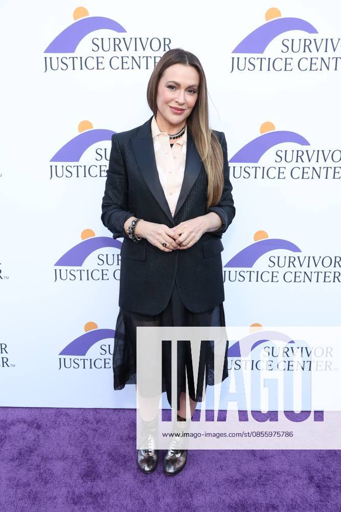 Alyssa Milano attends the 2026 Bridge to Justice Gala in Los Angeles Los Angeles CA May 7 Alyssa Milano attends the 2026 Bridge to Justice Gala hosted by The Survivor Justice Center on May 7, 2026 Credit AdMedia 455688 2026 05 07 Los Angeles United States Milano, Alyssa