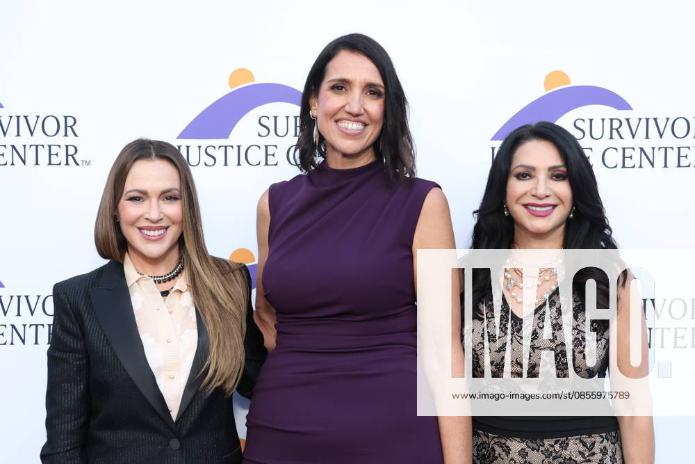 Alyssa Milano attends the 2026 Bridge to Justice Gala in Los Angeles Los Angeles CA May 7 Alyssa Milano, Carmen McDonald Senator Rubio attends the 2026 Bridge to Justice Gala hosted by The Survivor Justice Center on May 7, 2026 Credit AdMedia 455688 2026 05 07 Los Angeles United States Milano, Alyssa