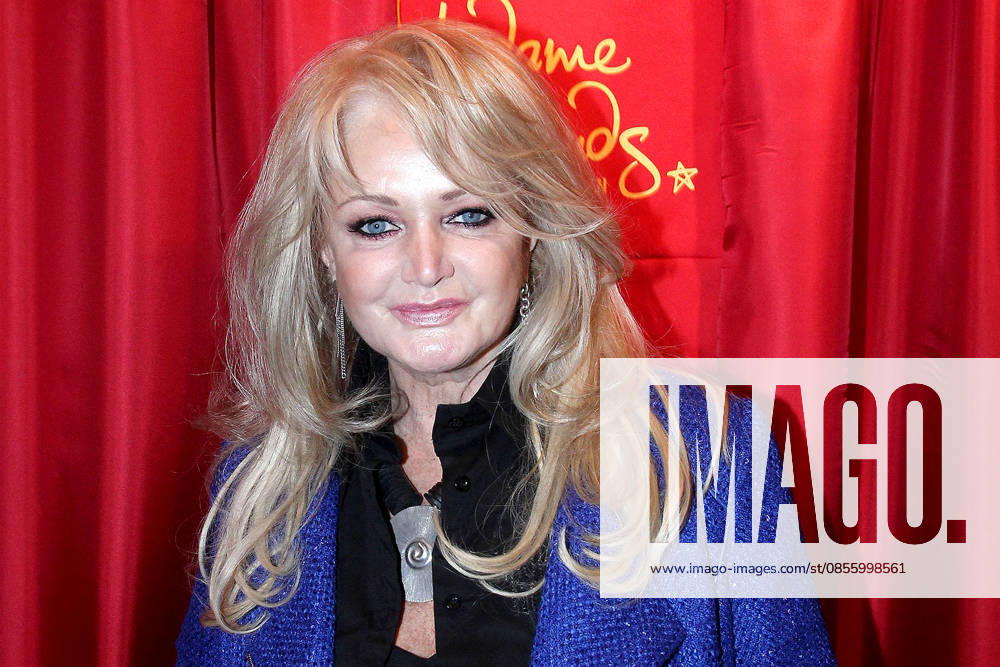 Bonnie Tyler at Madame Tussauds photo session in Berlin Concern for Bonnie Tyler after her emergency operation, the 74-year-old singer is in an induced coma