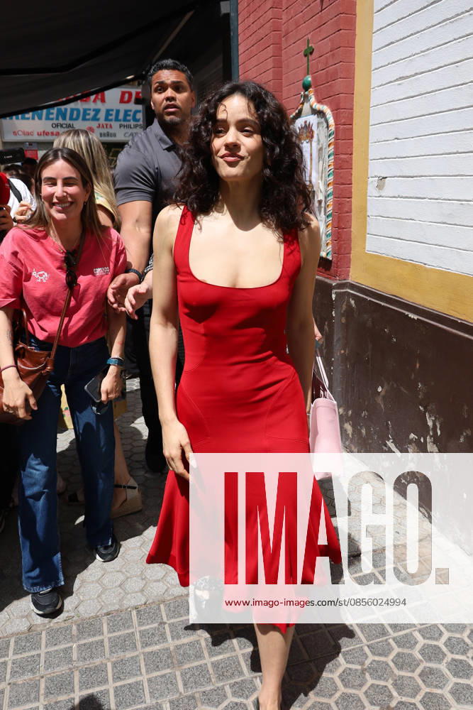 Rosalía, acclaimed by her fans in Seville Rosalía, acclaimed by her fans in Seville outside a restaurant, on May 8, 2026, in Seville Andalusia, Spain SINGER CHARACTER ROSALÍA FANS MAY 8, 2026 Seville Seville Spain