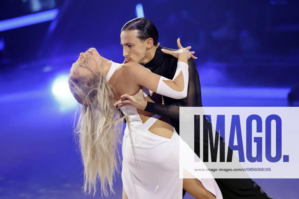 Singer Milano Milane Baybah and professional dancer Marta Arndt at the ninth dance show of the 19th season of the RTL dance show Lets Dance at the Coloneum Cologne, 08 05 2026 NRW Germany