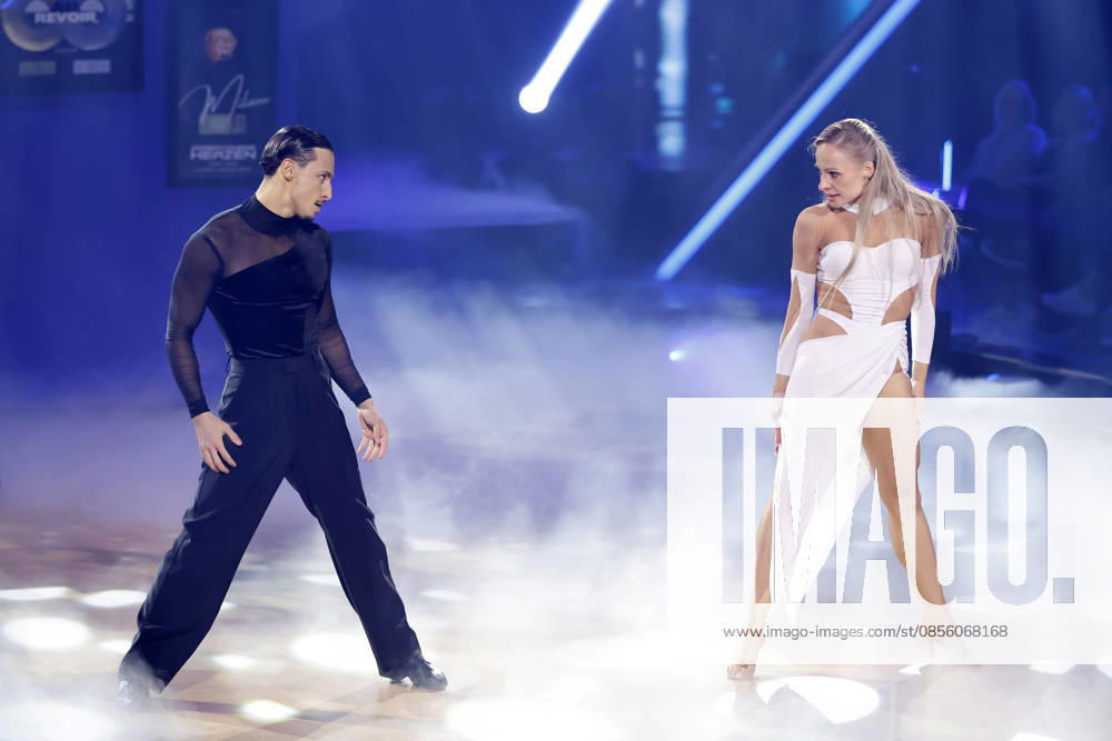 Singer Milano Milane Baybah and professional dancer Marta Arndt at the ninth dance show of the 19th season of the RTL dance show Lets Dance at the Coloneum Cologne, 08 05 2026 NRW Germany