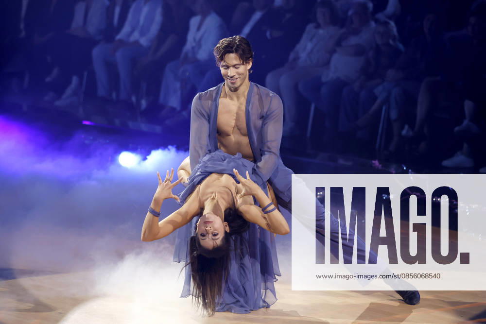 Athlete Joel Mattli and dancer Malika Dzumaev at the ninth dance show of the 19th season of the RTL dance show Lets Dance at the Coloneum Cologne, 08 05 2026 NRW Germany
