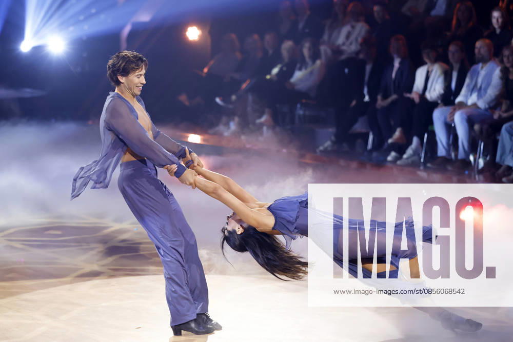 Athlete Joel Mattli and dancer Malika Dzumaev at the ninth dance show of the 19th season of the RTL dance show Lets Dance at the Coloneum Cologne, 08 05 2026 NRW Germany