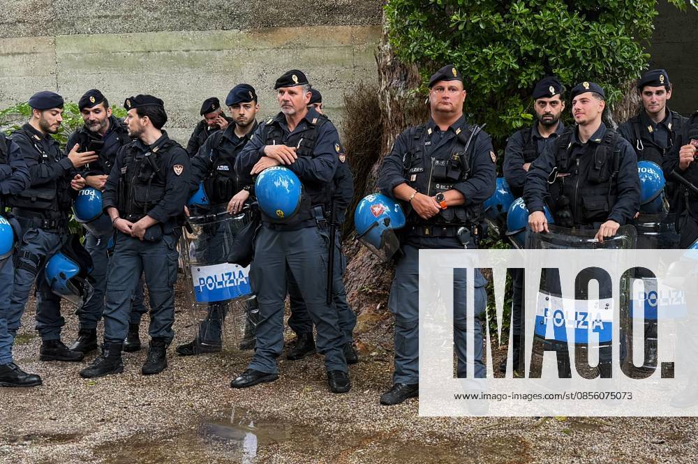 The 61st International Art Exhibition Biennale Arte 2026 will take place in Venice from May 9 to November 22, 2026 The event will be held in Arsenale and Giardini Photo Around the pavilion of Russia Guarded by the Polizia or Italian police