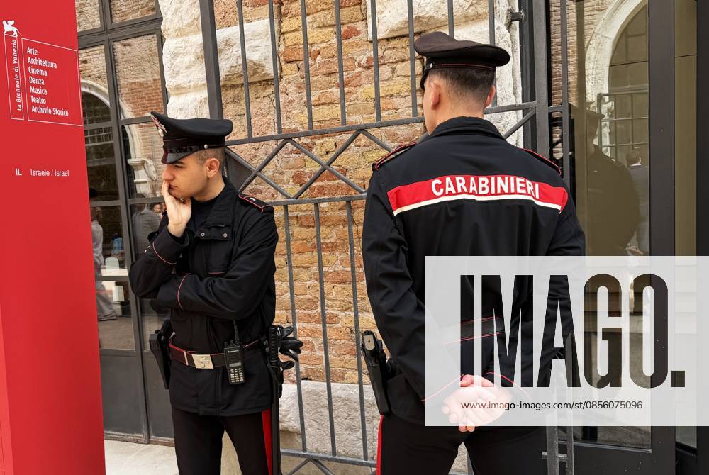 The 61st International Art Exhibition Biennale Arte 2026 will take place in Venice from May 9 to November 22, 2026 The event will take place in Arsenale and Giardini Photo Carabinieri or Italian police everywhere in Arsenale