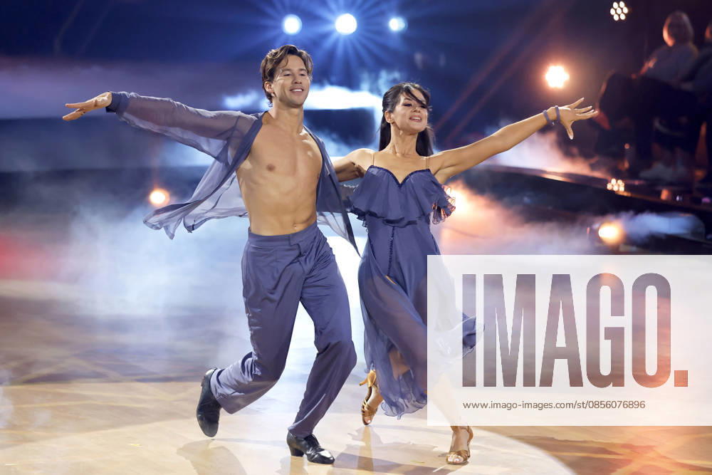Athlete Joel Mattli and dancer Malika Dzumaev at the ninth dance show of the 19th season of the RTL dance show Lets Dance at the Coloneum Cologne, 08 05 2026 NRW Germany