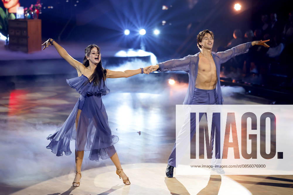 Athlete Joel Mattli and dancer Malika Dzumaev at the ninth dance show of the 19th season of the RTL dance show Lets Dance at the Coloneum Cologne, 08 05 2026 NRW Germany