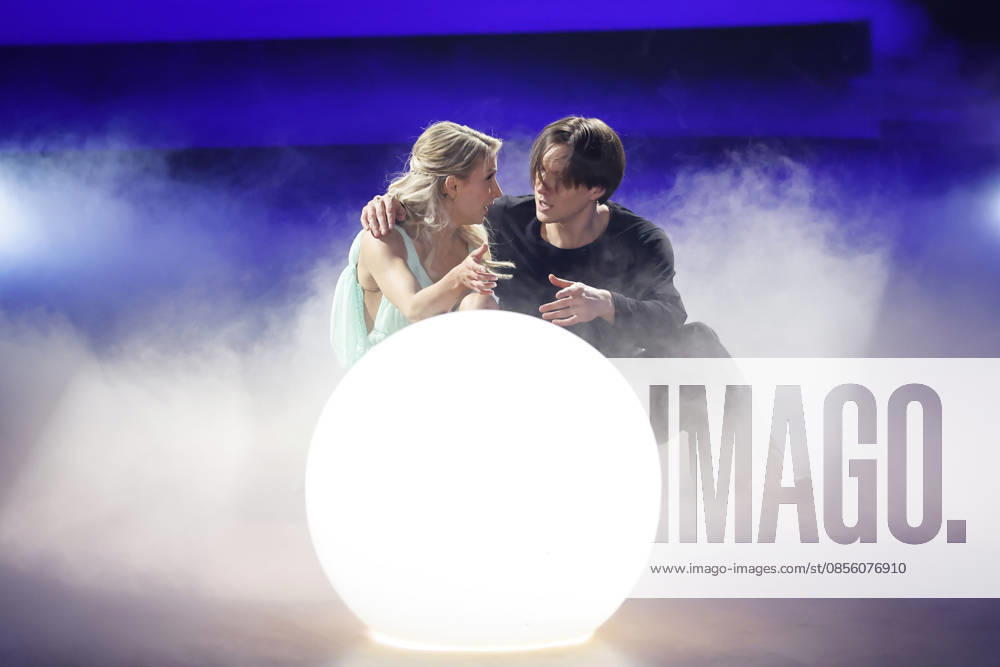 Singer Anna Carina Woitschack and dancer Evgeny Vinokurov at the ninth dance show of the 19th season of the RTL dance show Lets Dance at the Coloneum Cologne, 08 05 2026 NRW Germany