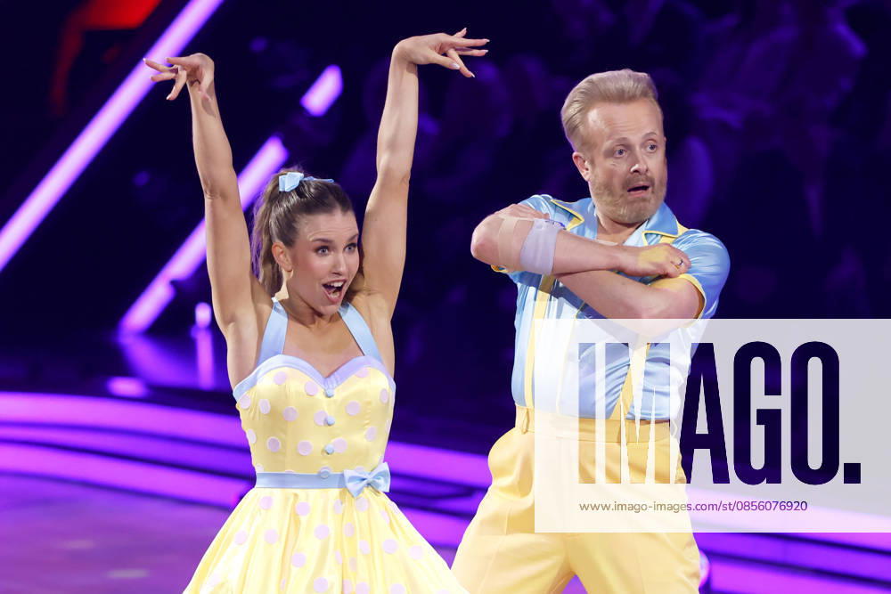 Entertainer Ross Antony and dancer Mariia Maksina at the ninth dance show of the 19th season of the RTL dance show Lets Dance at the Coloneum Cologne, 08 05 2026 NRW Germany