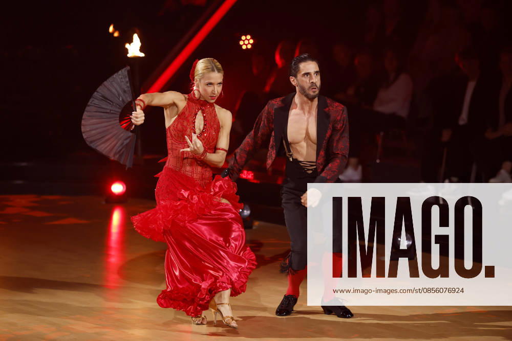Actor Jan Kittmann GZSZ and dancer Kathrin Menzinger at the ninth dance show of the 19th season of the RTL dance show Lets Dance at the Coloneum Cologne, 08 05 2026 NRW Germany