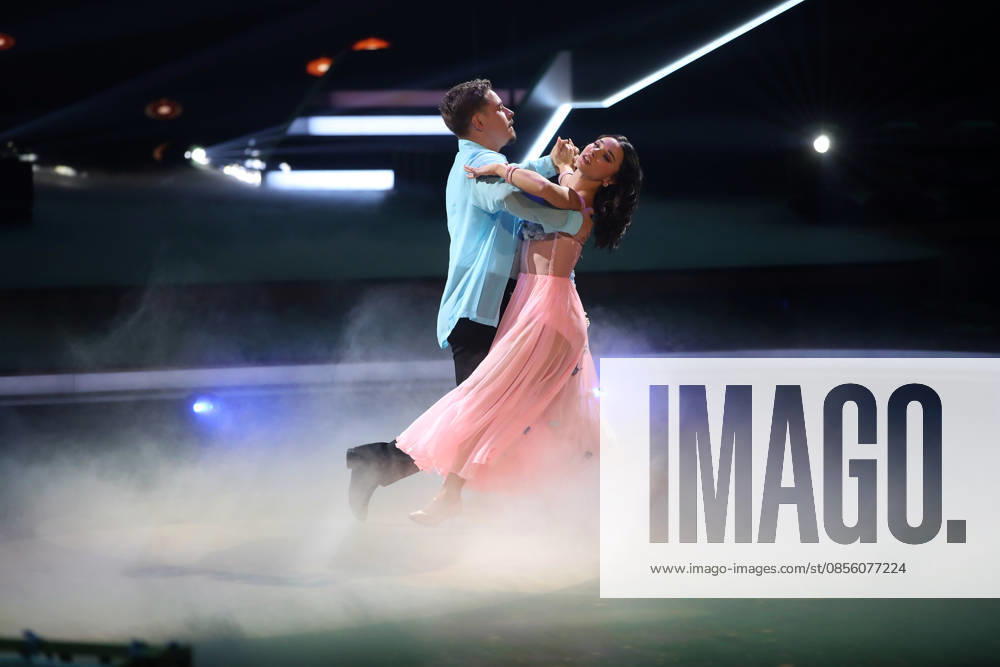 Lets Dance Show 9 in Cologne Gustav Schäfer and Anastasia Maruster at the 9 dance show of the 19 season of the RTL dance show Lets Dance at the Coloneum Cologne NRW Germany