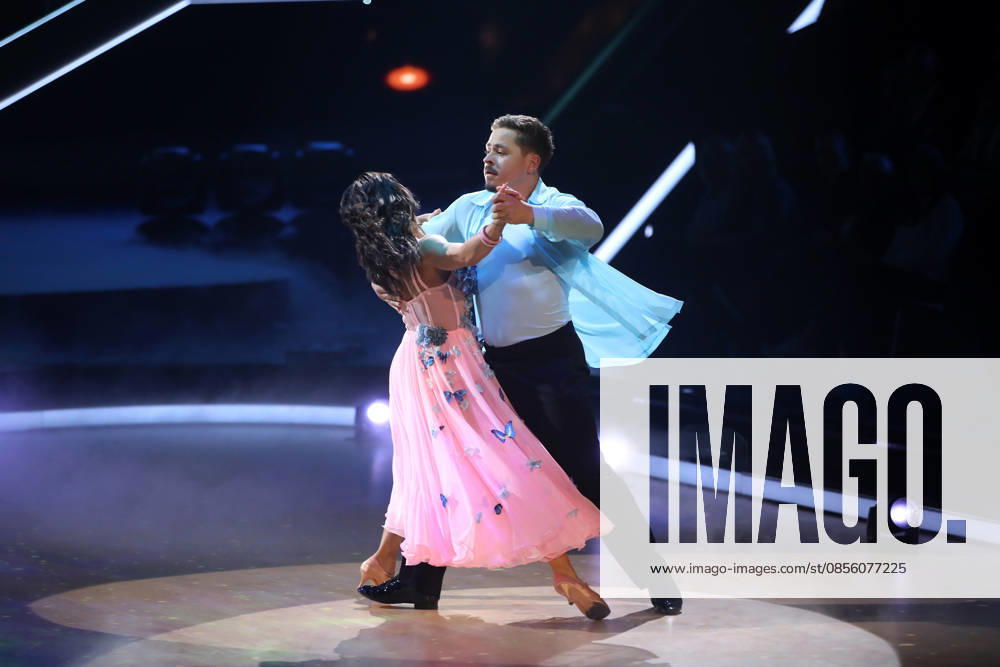 Lets Dance Show 9 in Cologne Gustav Schäfer and Anastasia Maruster at the 9 dance show of the 19 season of the RTL dance show Lets Dance at the Coloneum Cologne NRW Germany