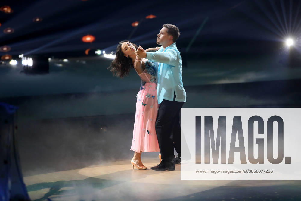 Lets Dance Show 9 in Cologne Gustav Schäfer and Anastasia Maruster at the 9 dance show of the 19 season of the RTL dance show Lets Dance at the Coloneum Cologne NRW Germany