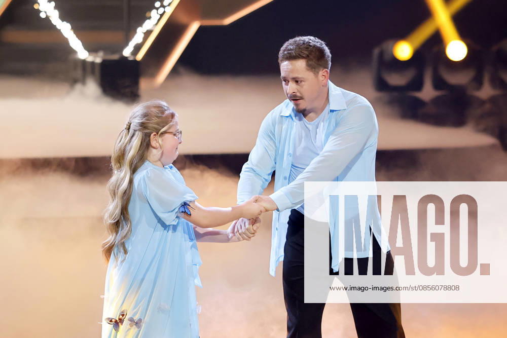 Drummer Gustav Schäfer Tokio Hotel here dancing with his daughter Lotti is eliminated from the ninth dance show of the 19th season of the RTL dance show Lets Dance at the Coloneum Cologne, 08 05 2026 NRW Germany
