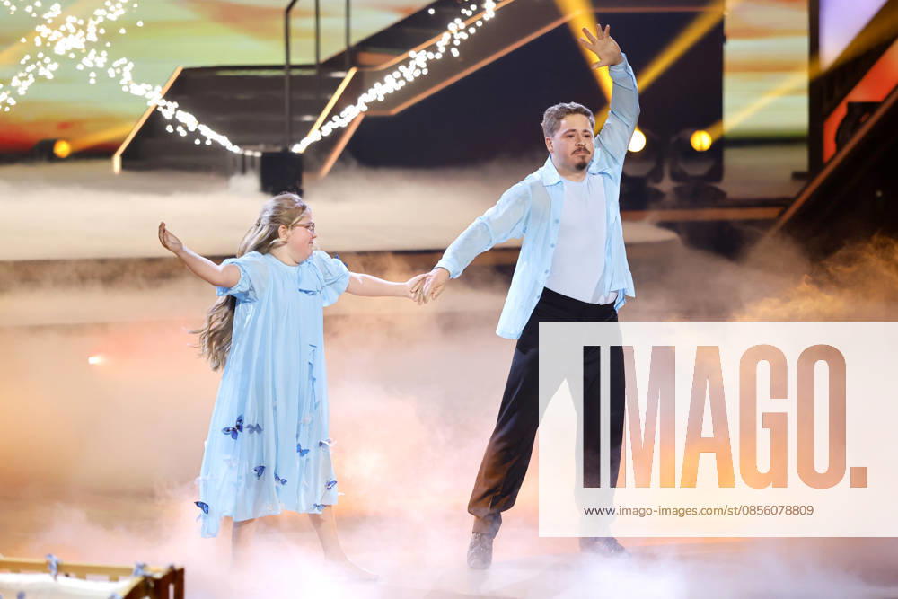 Drummer Gustav Schäfer Tokio Hotel here dancing with his daughter Lotti is eliminated from the ninth dance show of the 19th season of the RTL dance show Lets Dance at the Coloneum Cologne, 08 05 2026 NRW Germany