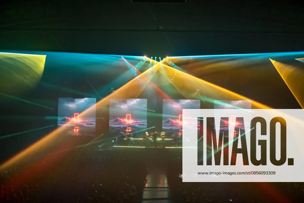 Christopher von Deylen aka Schiller during the opening concert of EUPHORIA In Surround Sound The Arena Tour 2026 on May 9, 2026 at the QUARTERBACK Immobilien ARENA in Leipzig The current tour presents the new album Euphoria with an immersive light and surround show Schiller 2026