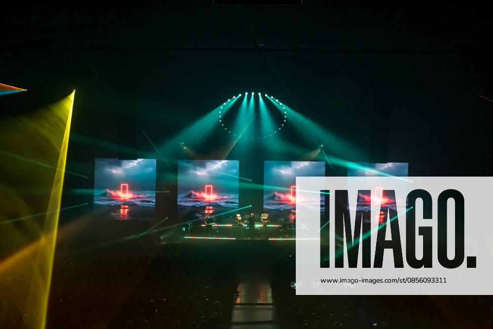 Christopher von Deylen aka Schiller during the opening concert of EUPHORIA In Surround Sound The Arena Tour 2026 on May 9, 2026 at the QUARTERBACK Immobilien ARENA in Leipzig The current tour presents the new album Euphoria with an immersive light and surround show Schiller 2026