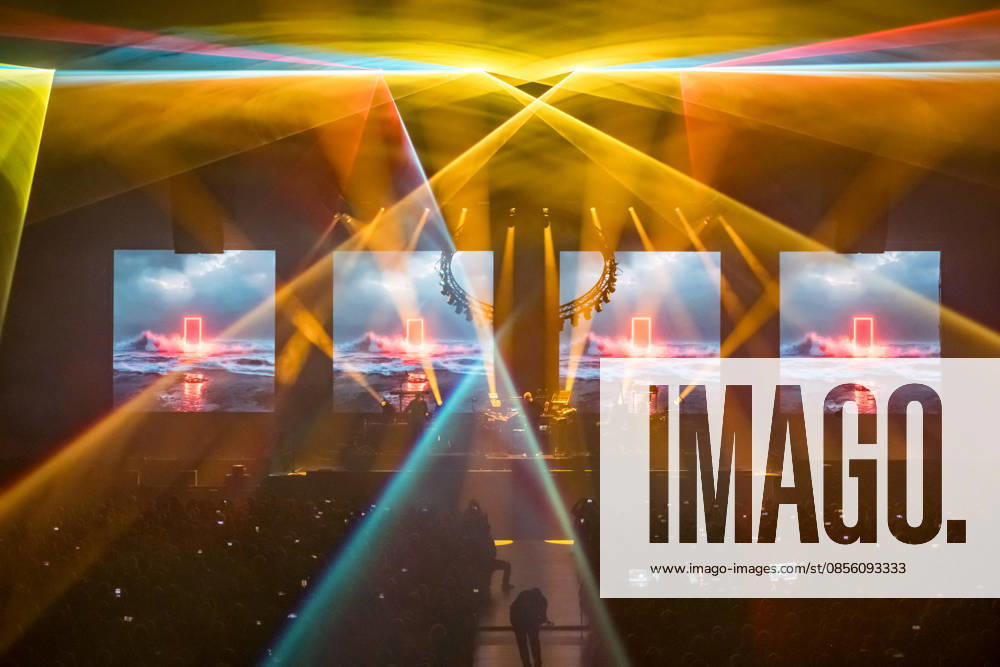 Christopher von Deylen aka Schiller during the opening concert of EUPHORIA In Surround Sound The Arena Tour 2026 on May 9, 2026 at the QUARTERBACK Immobilien ARENA in Leipzig The current tour presents the new album Euphoria with an immersive light and surround show Schiller 2026
