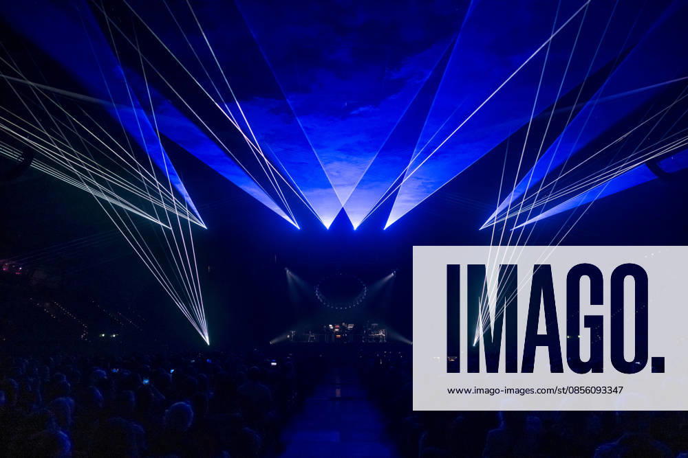 Christopher von Deylen aka Schiller during the opening concert of EUPHORIA In Surround Sound The Arena Tour 2026 on May 9, 2026 at the QUARTERBACK Immobilien ARENA in Leipzig The current tour presents the new album Euphoria with an immersive light and surround show Schiller 2026