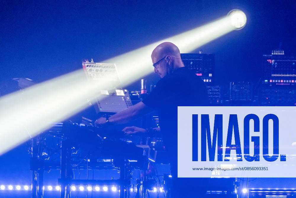 Christopher von Deylen aka Schiller during the opening concert of EUPHORIA In Surround Sound The Arena Tour 2026 on May 9, 2026 at the QUARTERBACK Immobilien ARENA in Leipzig The current tour presents the new album Euphoria with an immersive light and surround show Schiller 2026