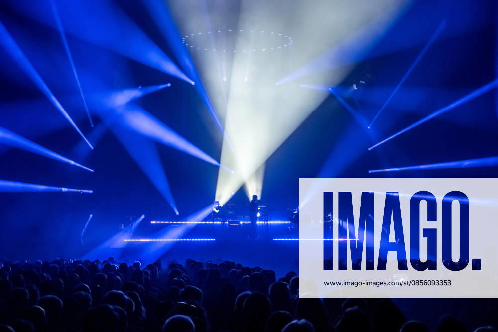 Christopher von Deylen aka Schiller during the opening concert of EUPHORIA In Surround Sound The Arena Tour 2026 on May 9, 2026 at the QUARTERBACK Immobilien ARENA in Leipzig The current tour presents the new album Euphoria with an immersive light and surround show Schiller 2026