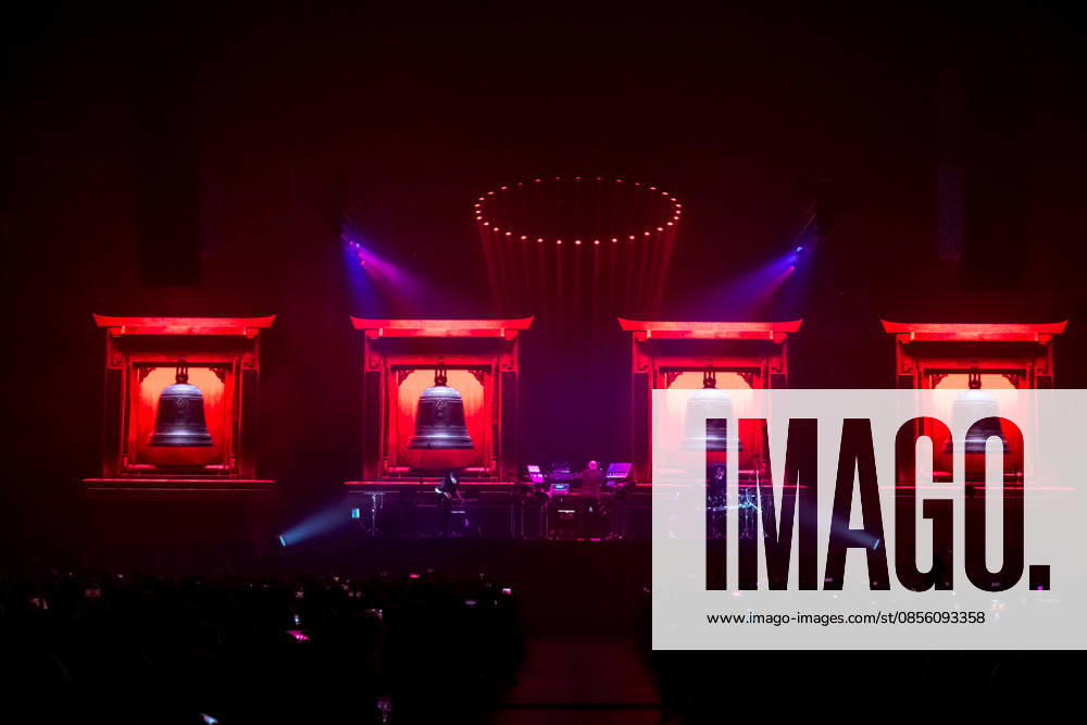 Christopher von Deylen aka Schiller during the opening concert of EUPHORIA In Surround Sound The Arena Tour 2026 on May 9, 2026 at the QUARTERBACK Immobilien ARENA in Leipzig The current tour presents the new album Euphoria with an immersive light and surround show Schiller 2026