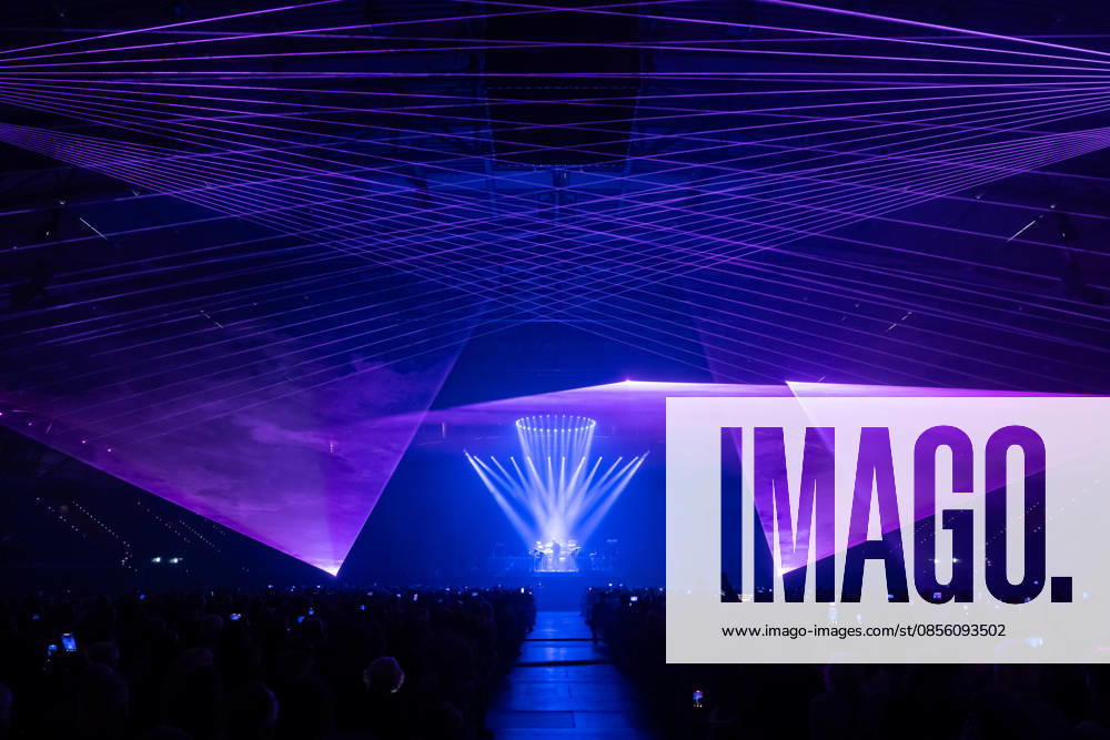 Christopher von Deylen aka Schiller during the opening concert of EUPHORIA In Surround Sound The Arena Tour 2026 on May 9, 2026 at the QUARTERBACK Immobilien ARENA in Leipzig The current tour presents the new album Euphoria with an immersive light and surround show Schiller 2026