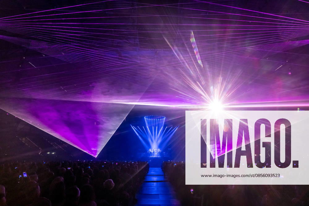 Christopher von Deylen aka Schiller during the opening concert of EUPHORIA In Surround Sound The Arena Tour 2026 on May 9, 2026 at the QUARTERBACK Immobilien ARENA in Leipzig The current tour presents the new album Euphoria with an immersive light and surround show Schiller 2026