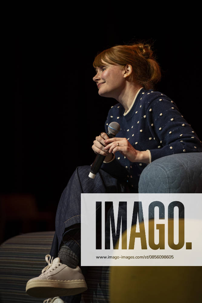 s-Hertogenbosch, Noord-Brabant, Netherlands: On May 9, 2026, actor and director BRYCE DALLAS HOWARD, known for her roles in the Jurassic World franchis, The Mandalorian, The Village, and The Help, participates in a Q&A session at Comic Con Holland in s-Hertogenbosch, Netherlands. s-Hertogenbosch Netherlands - ZUMAp202 20260509_zip_p202_004