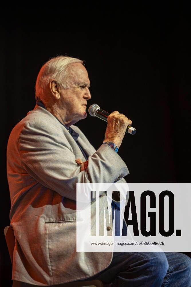 s-Hertogenbosch, Noord-Brabant, Netherlands: On May 9, 2026, actor and comedian JOHN CLEESE, participates in a Q&A session at Comic Con Holland in s-Hertogenbosch, Netherlands, May 9, 2026. s-Hertogenbosch Netherlands - ZUMAp202 20260509_zip_p202_011