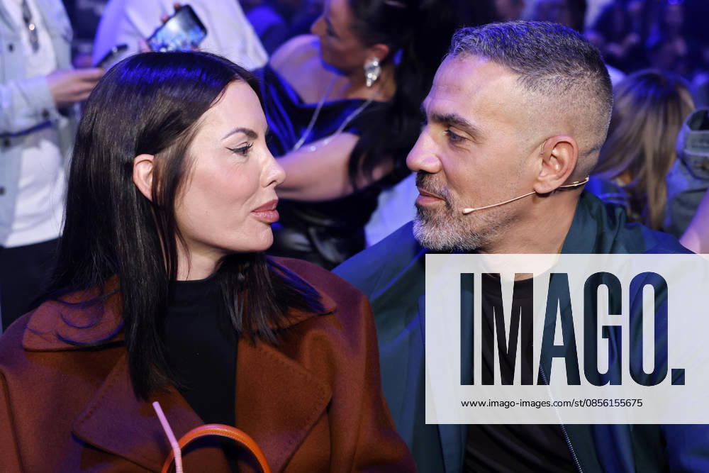 Rapper and juror Bushido Anis Ferchichi with his wife Anna Maria Ferchichi in the final of the 22nd season of the German singing casting show Deutschland sucht den Superstar DSDS at the MMC Studios Cologne, 09 05 2026 NRW Germany
